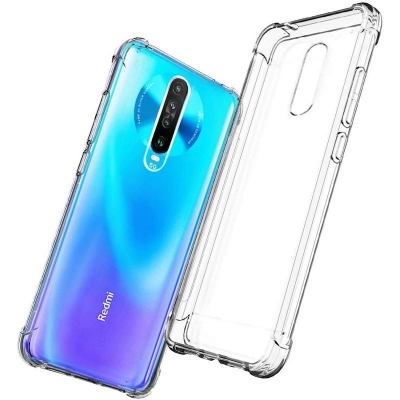 Picture of For Xiaomi Poco X2 anti shock side bumper corner clear camera cutting cover