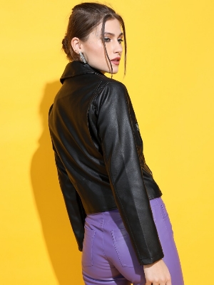 Picture of Pantoneclo Premium Quality Girl's / Ladies PU Leather Jacket