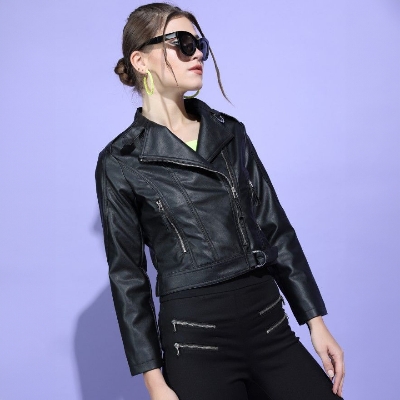 Picture of Pantoneclo Premium Quality Girl's / Ladies PU Leather Jacket