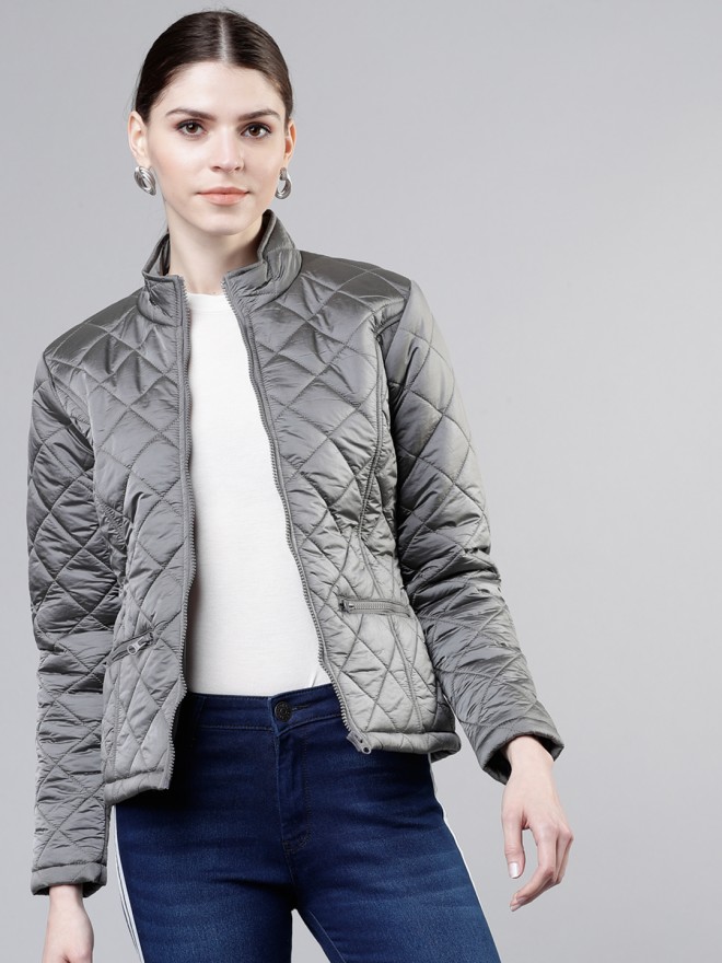 Picture of Pantoneclo Premium Quality Women's Padding Jacket - Silver Color