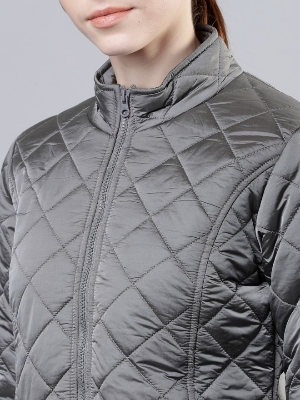 Picture of Pantoneclo Premium Quality Women's Padding Jacket - Silver Color