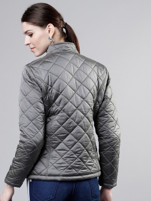 Picture of Pantoneclo Premium Quality Women's Padding Jacket - Silver Color