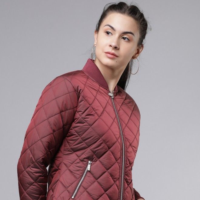 Picture of Pantoneclo Premium Quality Women's Padding Jacket - Burgandy Color