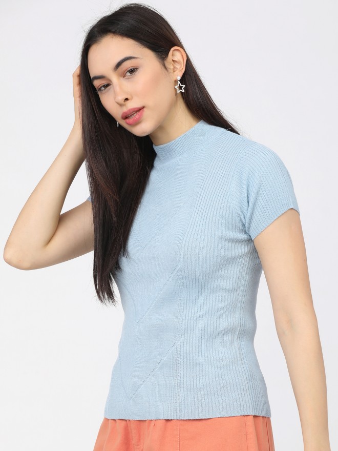 Picture of Pantoneclo Premium Quality Women's / Girl's Crew Neck Acrylic Wool Pullover T-Shirt Style Sweater