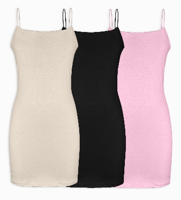 Picture of Pantoneclo Ladies Fashionable Bodycon Dress (3 Pieces Combo)