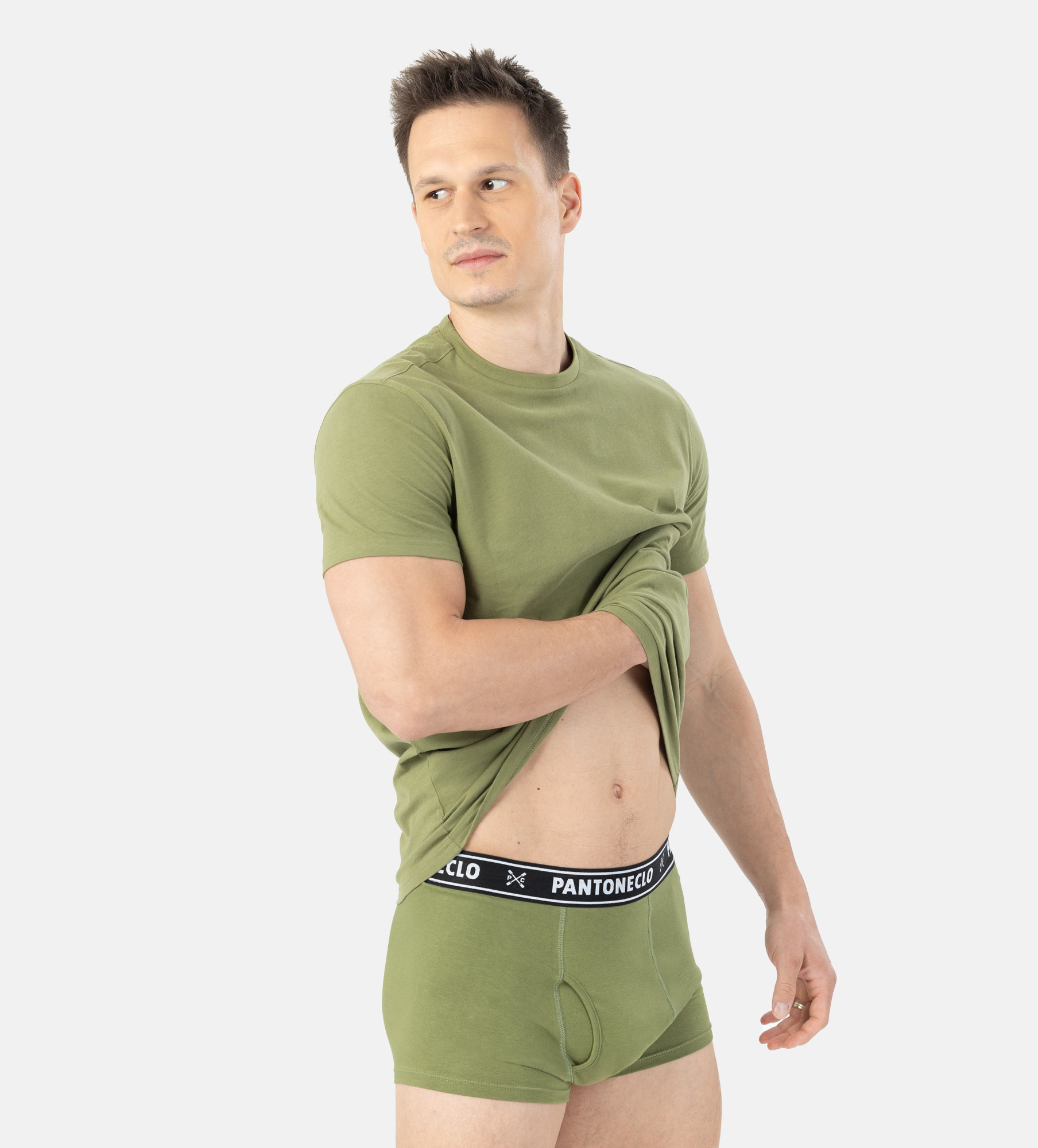 Picture of Pantoneclo Premium Men's Multicolor Boxer Shorts Underwear (5 Pieces Combo) - Antimicrobial, Anti-static and Breathable