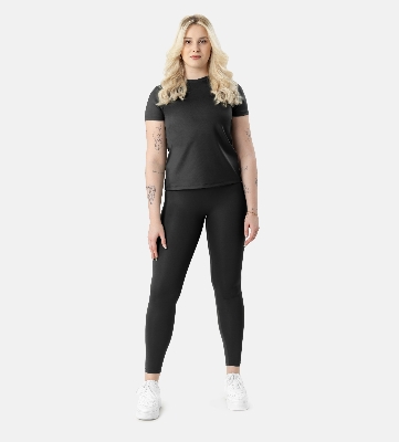 Picture of Leafletic Premium Stretch High Waisted Soft Skin Nylon Legging