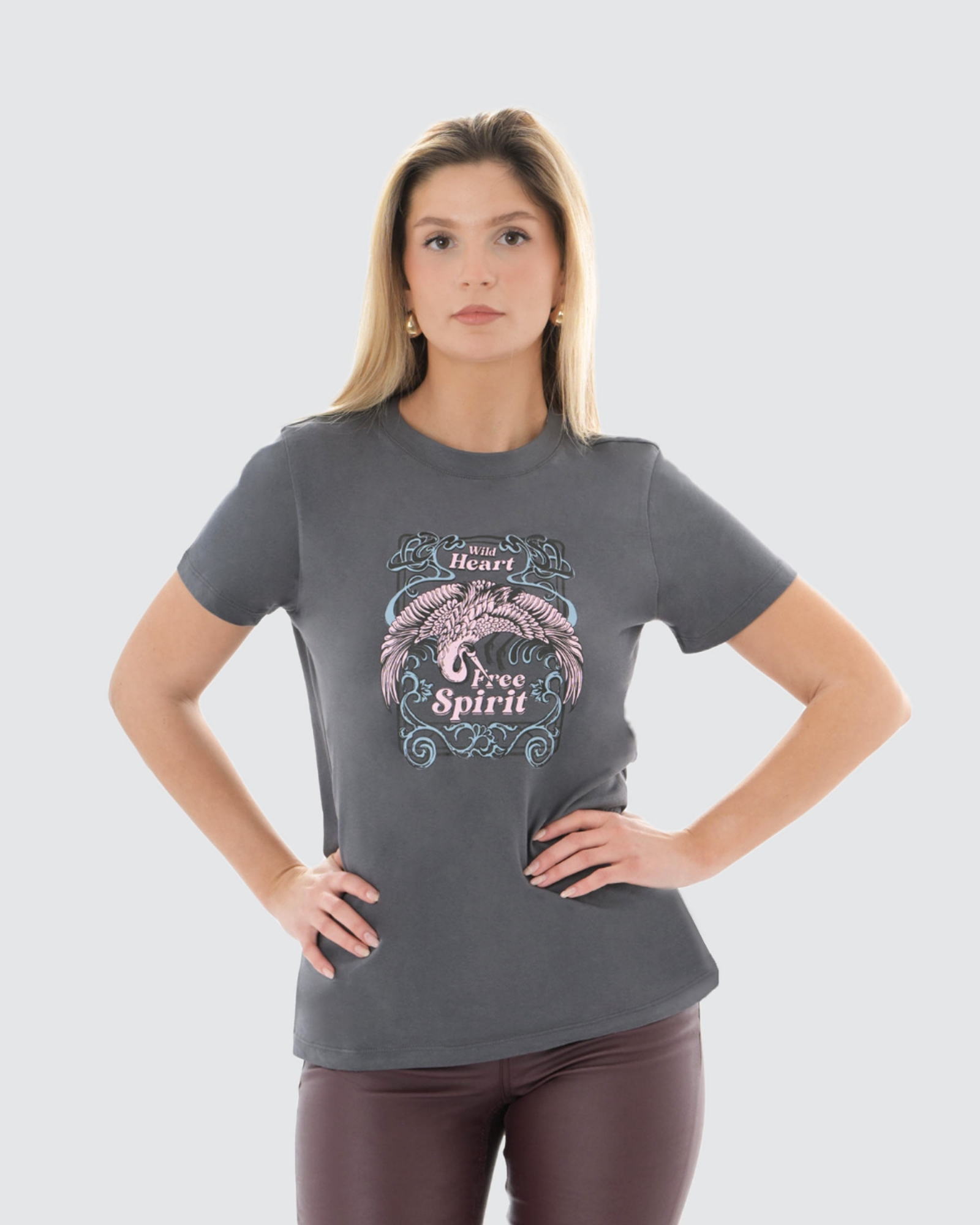 Picture of Leafletic Summer Vibe Soft Cotton Printed T-Shirt – Women’s Casual Summer Wear