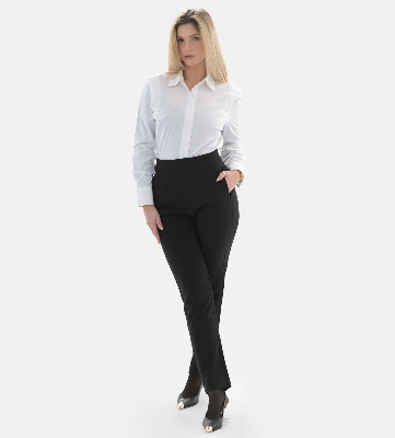Picture of Leafletic Ladies High Waist Trouser - Smart Casual Wear