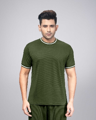 Picture of Pantoneclo Men’s Gym T-Shirt | Quick Dry, Comfortable, Round Neck Sports Tee