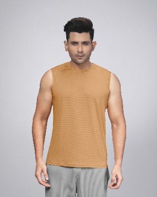 Picture of Pantoneclo Men’s Gym Vest | Sleeveless Sports T-Shirt | Breathable Fitness Tank Top | Stretchable Moisture-Wicking Activewear