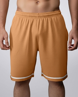 Picture of Pantoneclo Men's Gym Shorts | Lightweight & Breathable Athletic Shorts | Activewear & Workout Training Shorts with Pockets | Sportswear Shorts with Drawstring for Fitness