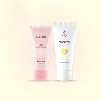 Picture of Skin Café Sunscreen with Rajkonna Light Moisturizer (Combo Offer)