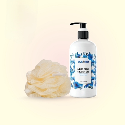 Picture of Rajkonna Shower Gel 330ml with Loofah (Combo Offer)