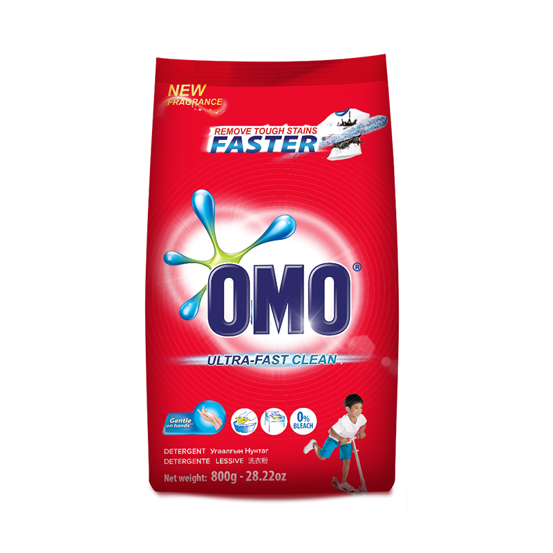 Picture of OMO HS TLHW LAUNDRY PWDR RED UI 800G