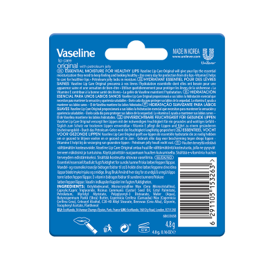 Picture of VASELINE LIP THRPY ORIGINAL EU 4.8G