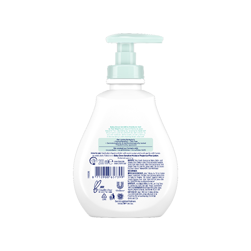 Picture of BABYDOVE LIQ FRAGRANCE FREE 6X200ML