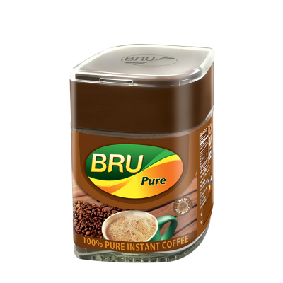 Picture of BRU COFFEE GLASS JAR PURE  50G