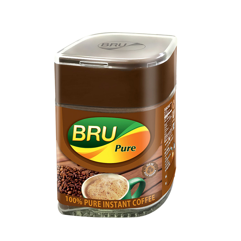Picture of BRU COFFEE GLASS JAR PURE  50G