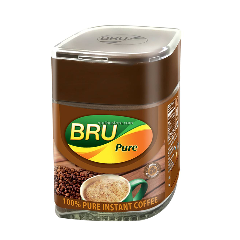 Picture of BRU COFFEE GLASS JAR PURE  50G