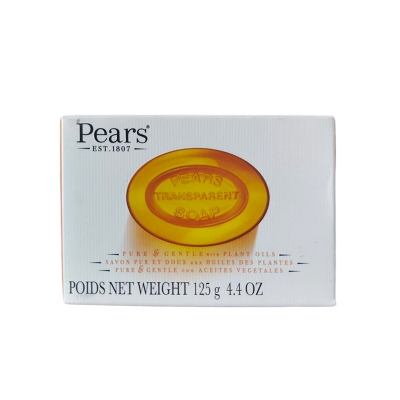Picture of PEARS BAR US AMBER 125G