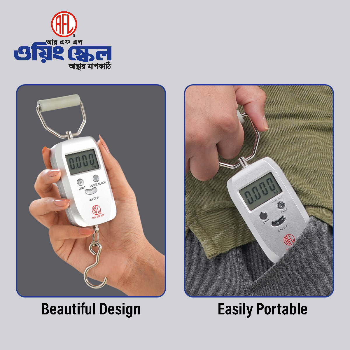Picture of RFL Portable Smile Hanging Scale 50 KG