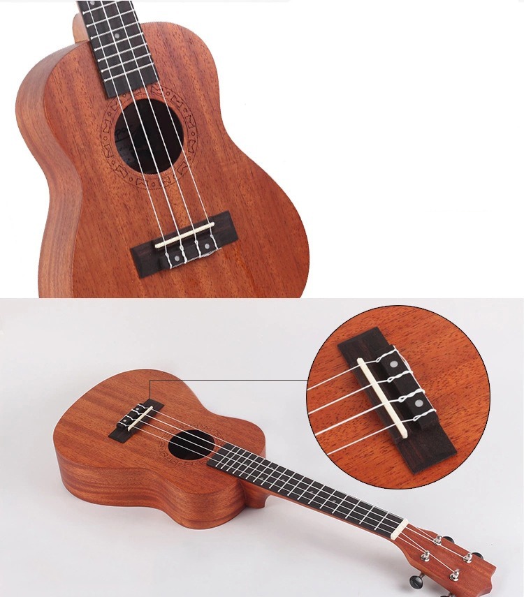 Picture of Mahogany Ukulele Guitar for Beginners Low Price