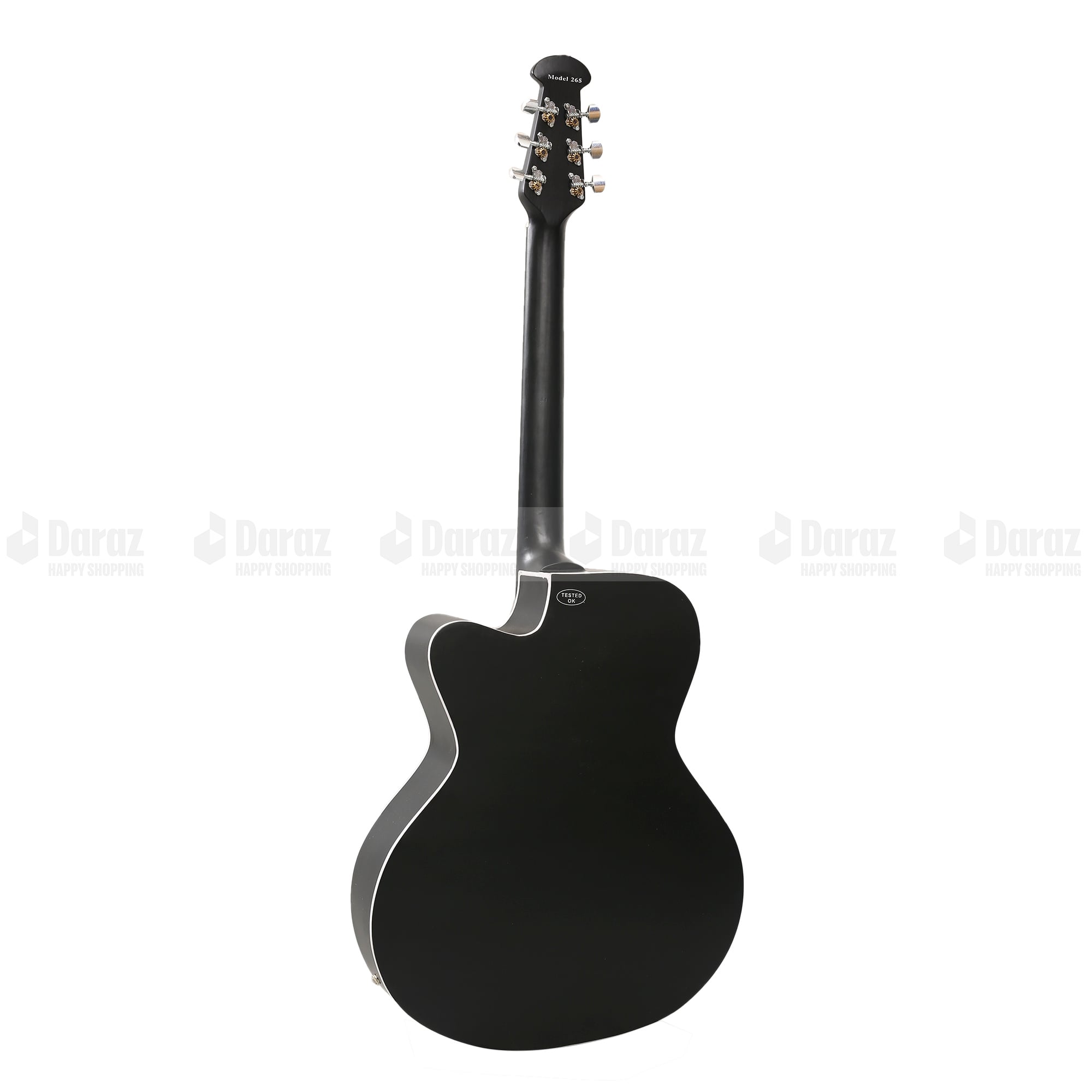Picture of Best Beginner choice New Accoustic Guitar + bag+ picks - Black