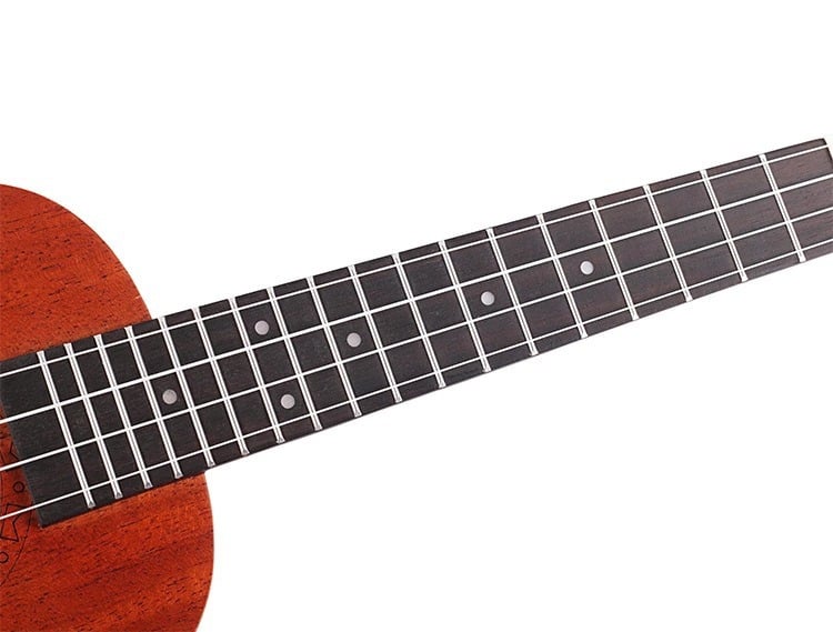 Picture of Mahogany Ukulele Concert Acoustic 4 String Guitar Hawaii Soprano Ukulele