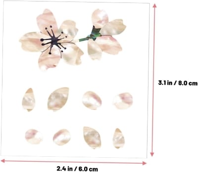 Picture of Guitar Fingerboard Sticker Shell Inlaid Fingerboard Applique Curved Sticker Decorative Guard Board Sticker - guitar accessories