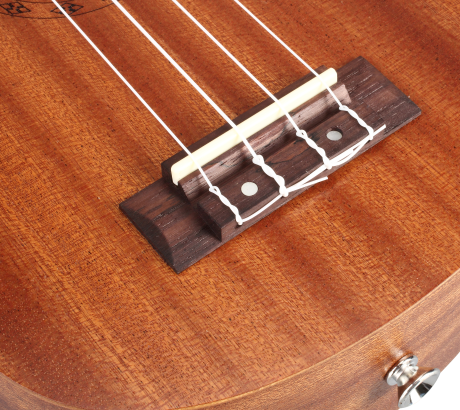 Picture of Mahogany Ukulele Guiter Acoustic 4 String Guitar Hawaii Soprano Ukulele