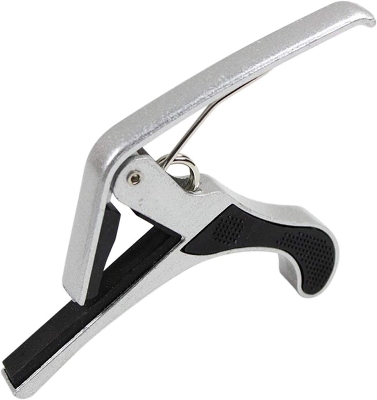 Picture of Capo for 6-String Acoustic and Electric Guitars Bass Mandolin Ukulele Black Guitar Capo