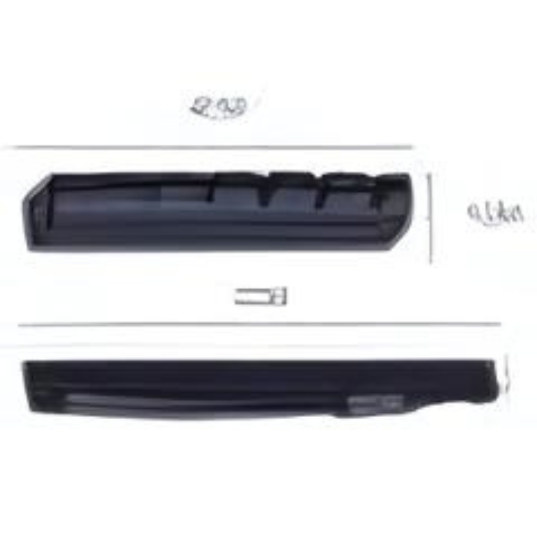 Picture of Acoustic guitar pillow saddle upper string  bridge Black guitar accessories