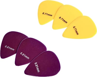 Picture of Matte Guitar Picks Acoustic Electric Bass Plectrum Mediator Guitar Accessories Thickness 0.58