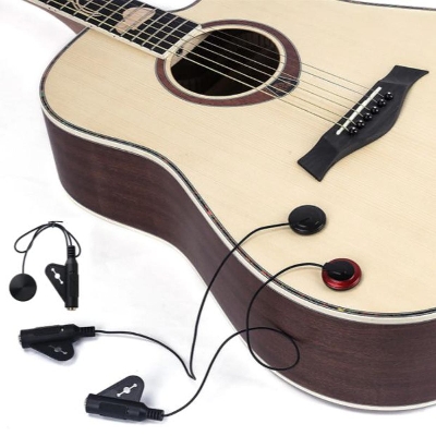 Picture of Randon Acoustic Guitar Pickup Piezo Contact Pickup for Guitar Ukulele Violin Mandolin Banjo Kalimba Harp