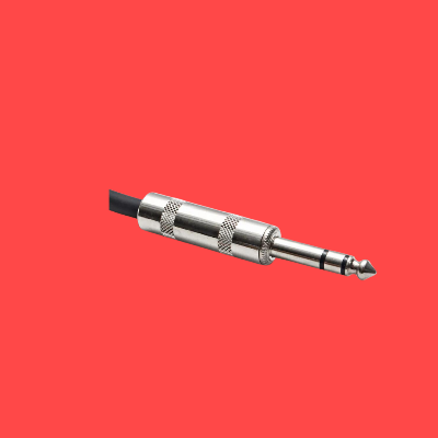 Picture of Guitar cable Jacket Right-Angle Instrument Cable for Electric and Acoustics  Guitar, 10 Feet.