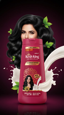 Picture of Kesh king damage repair shampoo 600ml 
