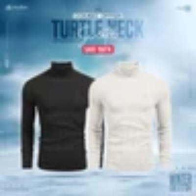 Picture of Turtle Neck Premium Rib Fabrics Sweater For Men I MF-620-C | 2 Pcs Combo Offer I Save 190tk