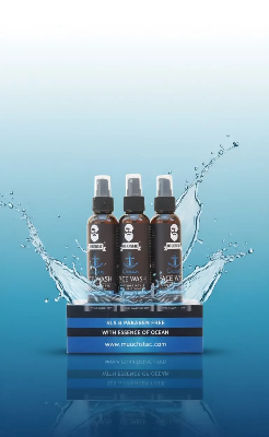 Picture of  mustache face wash 3psc combo