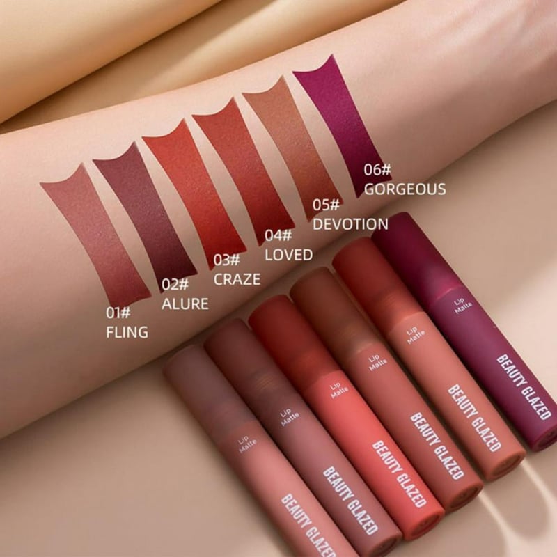 Picture of BEAUTY GLAZED 8 Lip   Gloss  Set