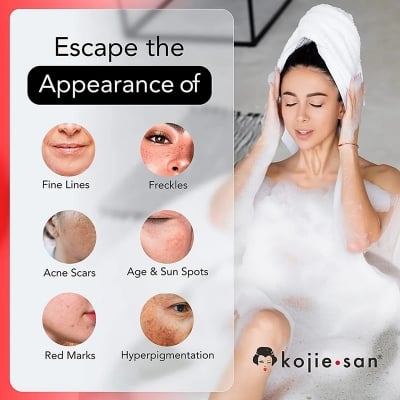 Picture of Kojie.san Skin Lightening Soap Classic (3 Bars x 65g) Dermatologically Tested