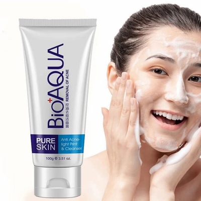 Picture of Bioaqua Pure Skin Acne Facewash 100g