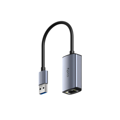 Picture of CUDY UE10A USB-A to Gigabit Ethernet Adapter - 10/100/1000 Mbps Ethernet Port - PC / Mac / iPad / iPhone / Android / Nintendo - Plug and Play - Wake on LAN, Flow Control