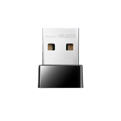 Picture of Cudy WU650 650Mbps Wi-Fi Dual Band USB Adapter - Built in 2dBi Antenna - Compact Design - Supports Windows 10, 8.1, 8, 7, XP - Black