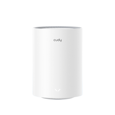 Picture of Cudy M1800 (Single pack) AX1800 Wi-Fi 6 Whole Home Mesh WiFi System - 1201Mbps on 5GHz and 574Mbps on 2.4GHz - MU-MIMO, Beamforming, WPA3 - Whole Home Coverage - White