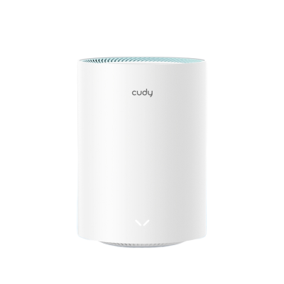 Picture of Cudy M1300 (1-Pack) AC1200 Dual Band Whole Home Wi-Fi Mesh System - 867Mbps on 5GHz and 300Mbps on 2.4GHz - 2 Gigabit Ethernet Ports - White