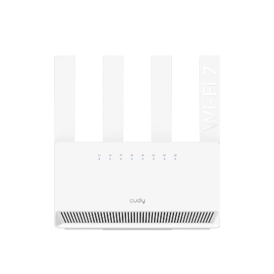 Picture of CUDY WR3600E BE3600 Gigabit Wi-Fi 7 Router - Broadcom 2 GHz Quad-Core CPU  - 200 Connected Devices - Covers up to 130 m² (1,400 ft²) - Cudy App, Cloud Control, VPN Server and Client