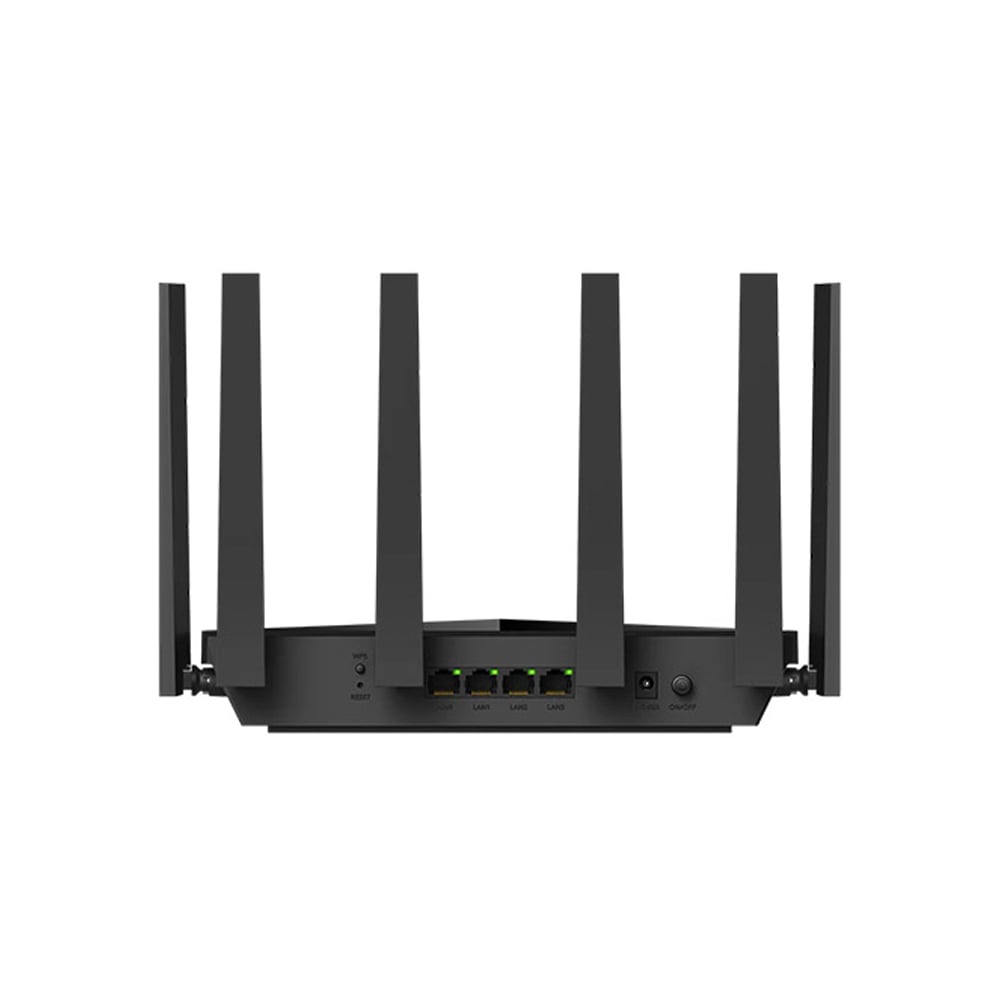 Picture of Cudy WR11000 BE11000 2.5G Mesh Wi-Fi 7 Router - 6-Stream Tri-Band Wi-Fi 7 - 4× 2.5G Ethernet Ports - 5.7 Gbps + 4.3 Gbps + 688 Mbps - Covers 140 m² (1,500 ft²) with eFEM - Cudy App, Cloud Control