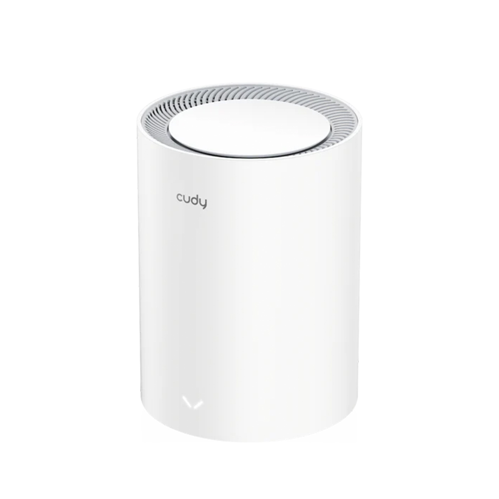 Picture of Cudy M3000 (White) 3-Pack AX3000 2.5G Dual Band Wi-Fi 6 Mesh System Router- 4-Stream Dual-Band Wi-Fi 6 - 2402 Mbps + 574 Mbps Wi-Fi 1 - 200 Connected Devices - Multi-Band Simultaneous Backhaul -  Cudy App, Cloud Control Share