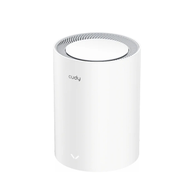 Picture of Cudy M3000 (White) 3-Pack AX3000 2.5G Dual Band Wi-Fi 6 Mesh System Router- 4-Stream Dual-Band Wi-Fi 6 - 2402 Mbps + 574 Mbps Wi-Fi 1 - 200 Connected Devices - Multi-Band Simultaneous Backhaul -  Cudy App, Cloud Control Share